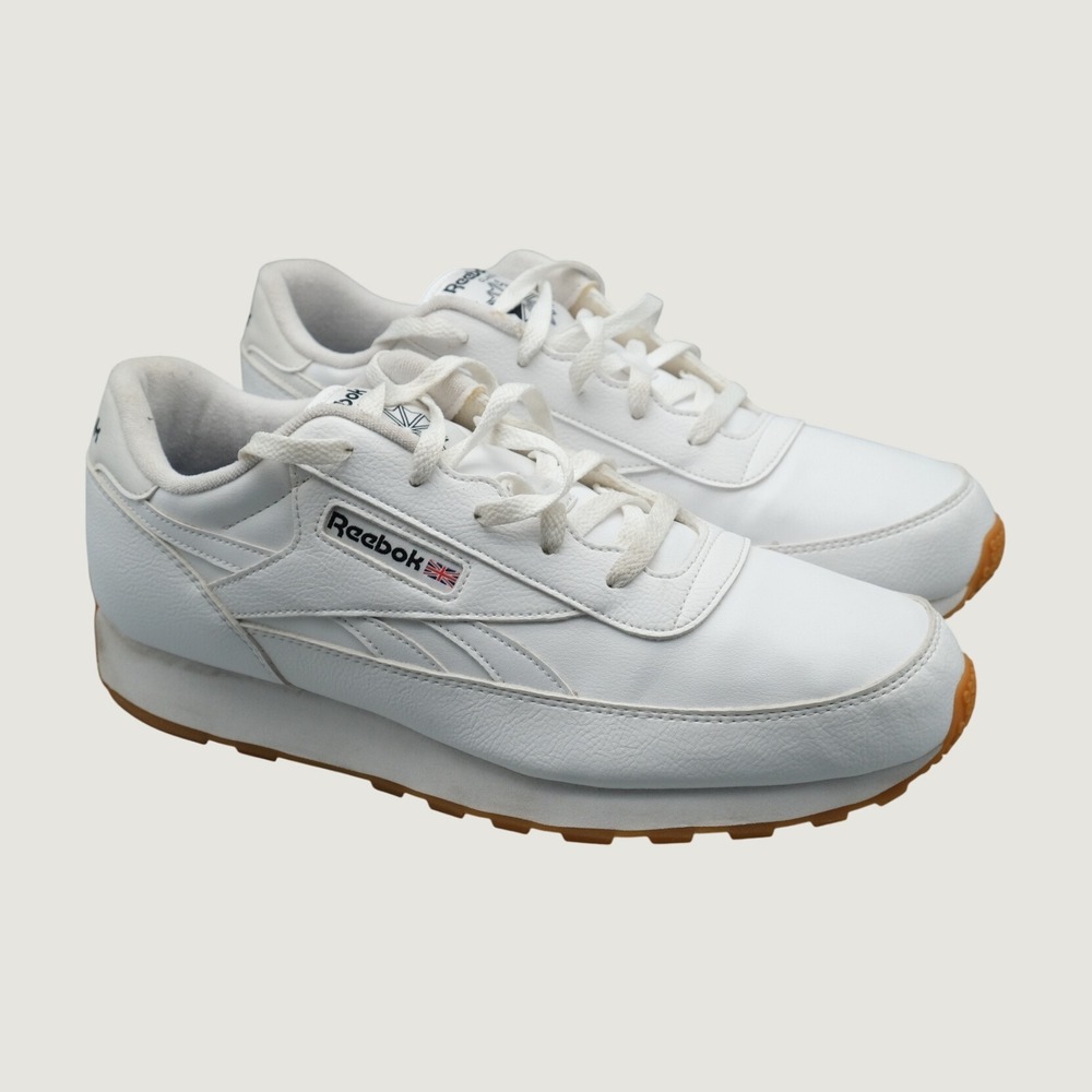 Reebok Classic Renaissance Sneaker 12 X-Wide White Leather Gum Sole AR3784
